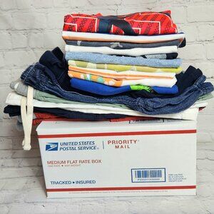 BOYS  5/5T  - 17 PIECE LOT - TOPS and SHORTS